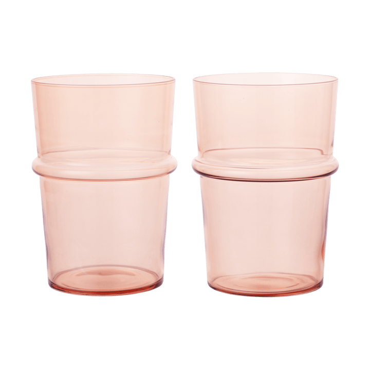 Boya drinkglas hoog 45 cl 2-pack, Blush Ferm Living