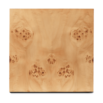 Burl Cube bijzettafel 40x40 cm - Natural - ferm LIVING