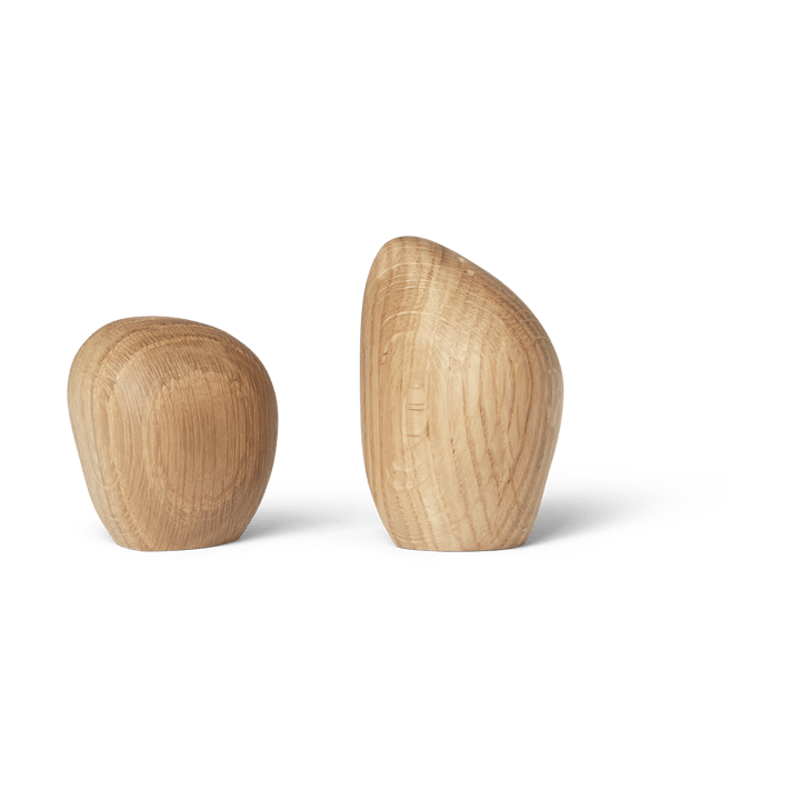 Cairn peper- en zoutstel - Oak - Ferm LIVING