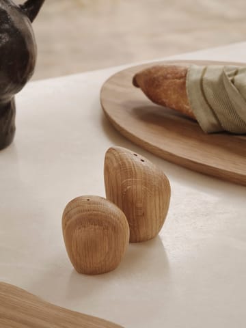 Cairn peper- en zoutstel - Oak - ferm LIVING