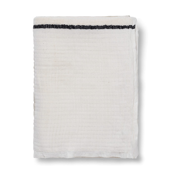 Dela deken 120x170 cm, Natural-Off-white ferm LIVING