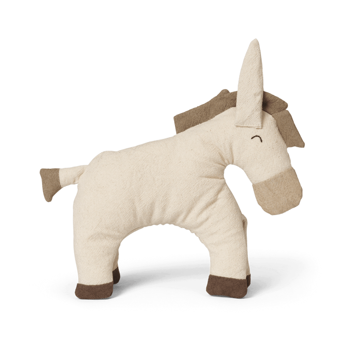 Donkey knuffel - Undyed-dark sand - Ferm LIVING