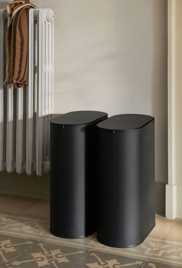 Enkel vuilnisbak medium - Black - ferm LIVING