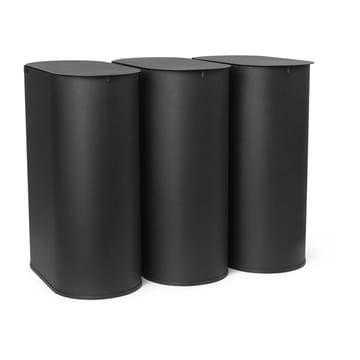 Enkel vuilnisbak medium - Black - ferm LIVING