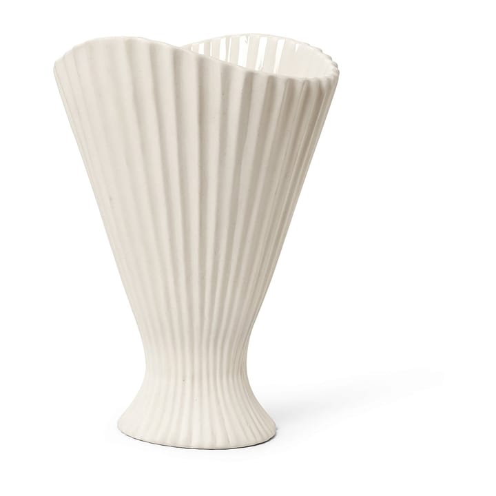 Fountain vaas 30,5 cm - off white - Ferm LIVING