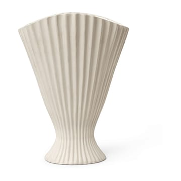 Fountain vaas 30,5 cm - off white - ferm LIVING