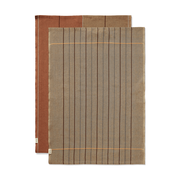 Ito keukenhanddoek 50x70 cm 2-pack - Hazel-oat - Ferm Living