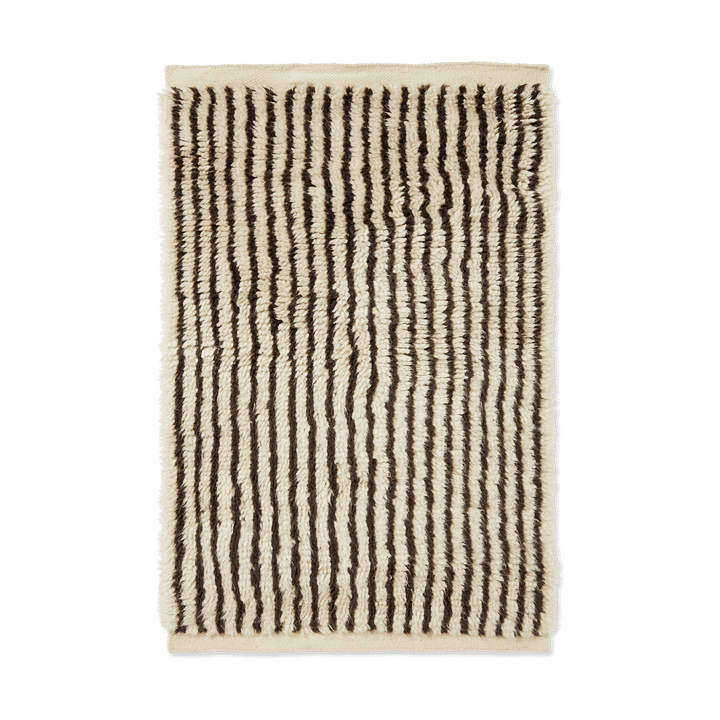 Kami vloerkleed - Off white-coffee, 80x120 cm - ferm LIVING