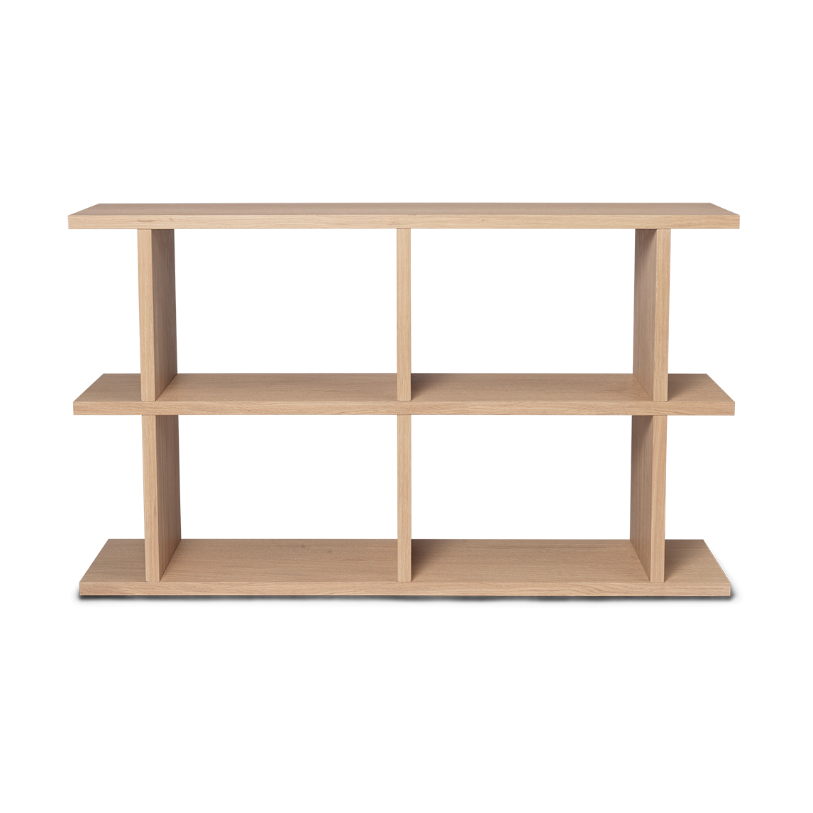 ferm LIVING Kona boekenkast 2x2 Natural