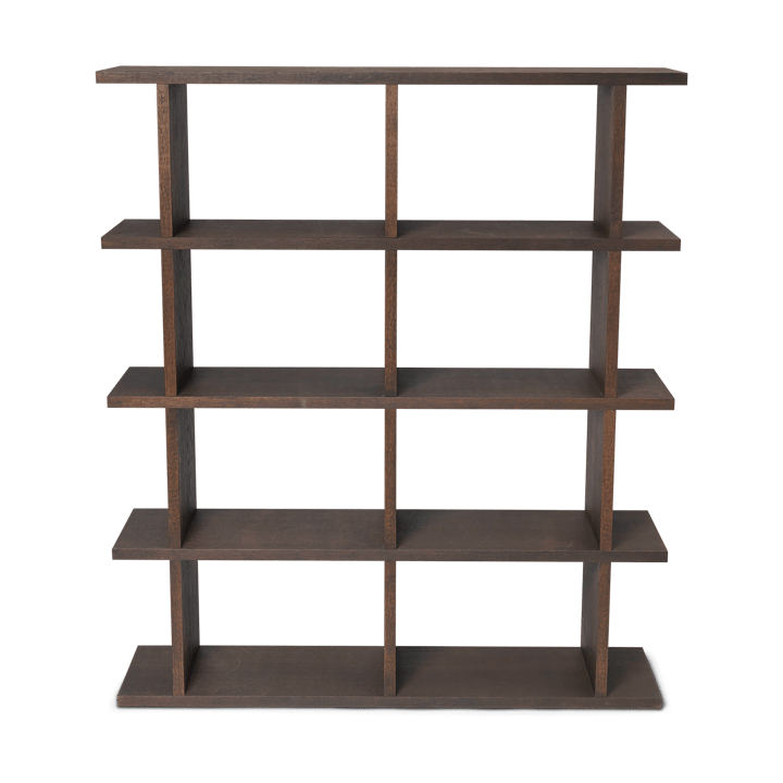 Kona boekenkast 2x4 - Dark stained - Ferm LIVING