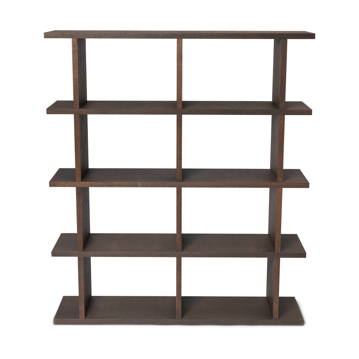 ferm LIVING Kona boekenkast 2x4 Dark stained