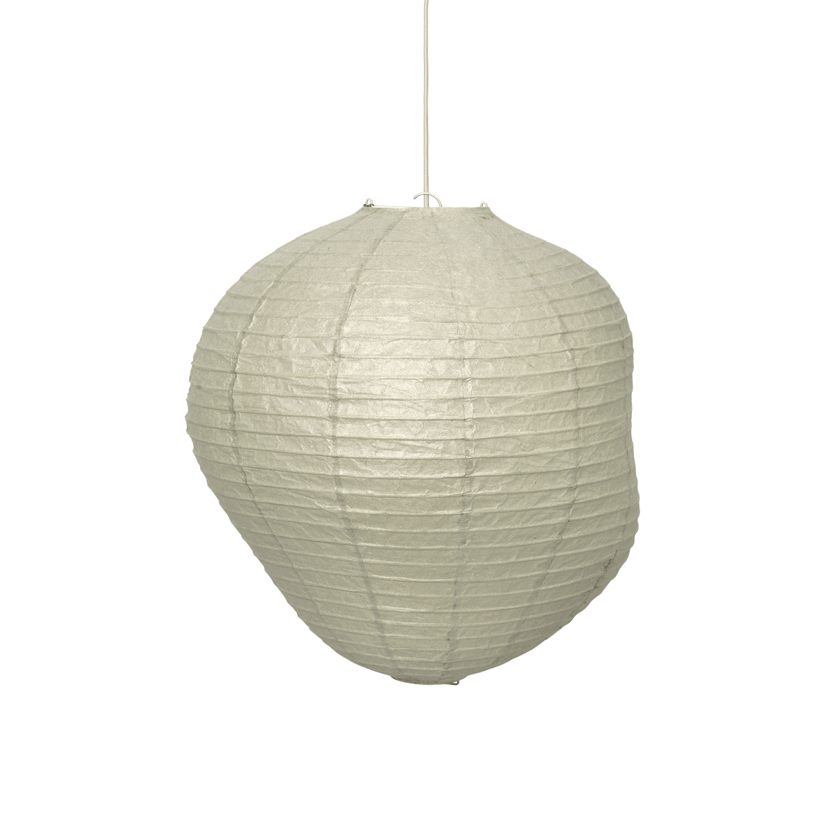 ferm LIVING Kurbis lampenkap 60 cm, Dark sage