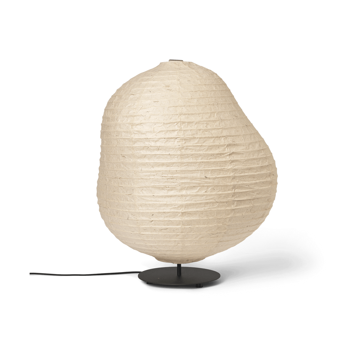 ferm LIVING Kurbis vloerlamp low Natural-black