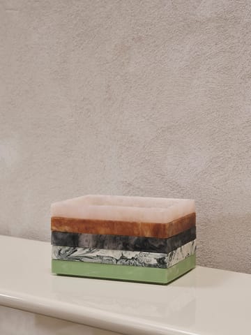 Mist decoratieplateau 10x15 cm - Charcoal - ferm LIVING