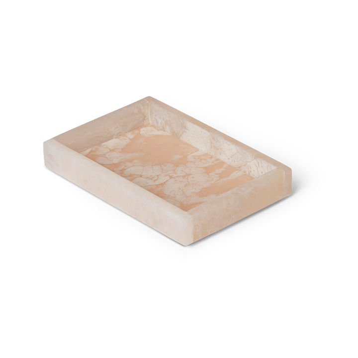 Mist decoratieplateau 10x15 cm - Pearl - ferm LIVING