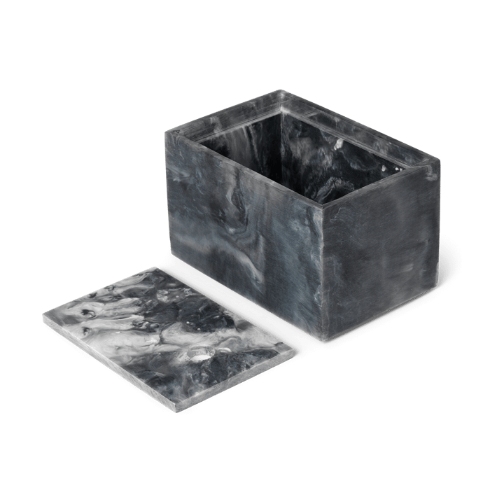 Mist opbergdoos 10x15 cm - Charcoal - ferm LIVING