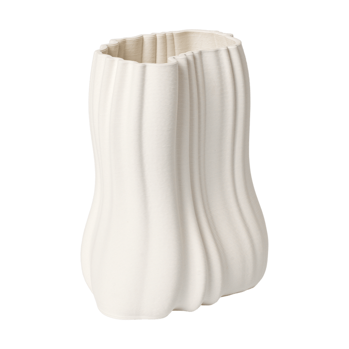 Moire vaas 20 cm, Off-white Ferm Living