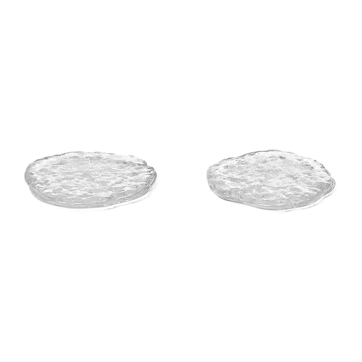 Momento glazen stenen 2-pack - Ø11 cm - ferm LIVING