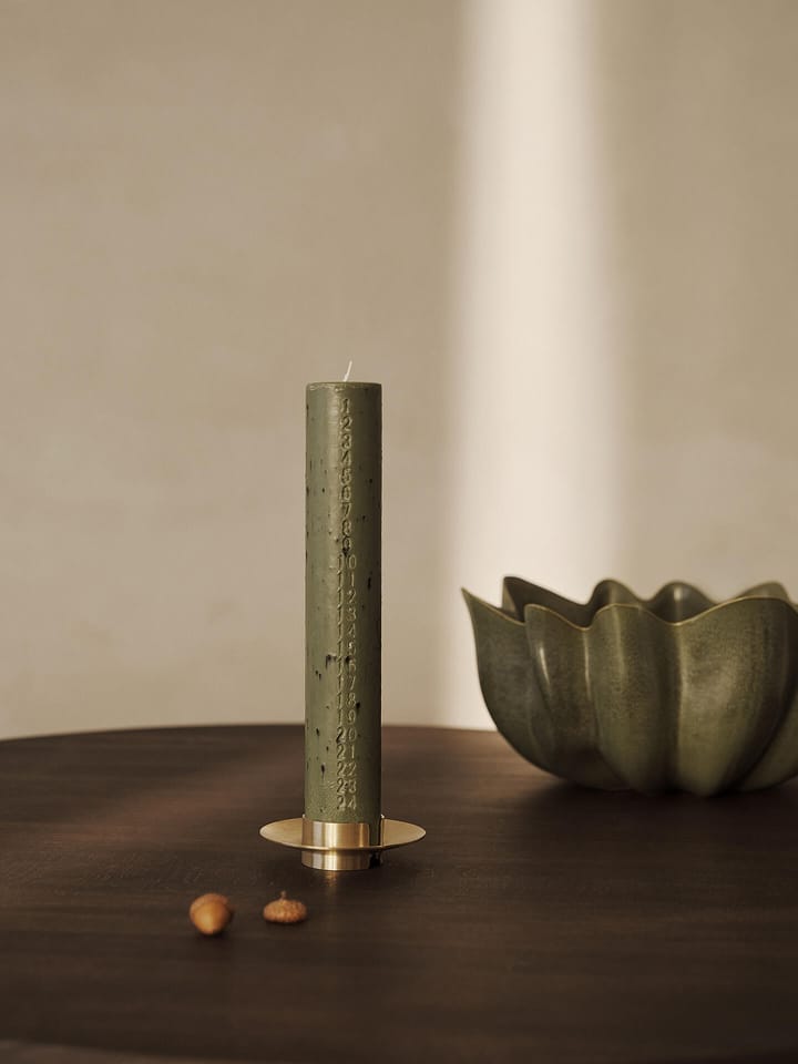 Mura kalenderkaars - Artichoke green - ferm LIVING