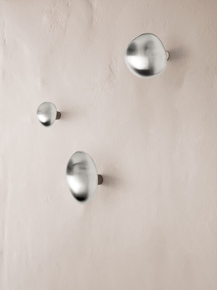 Mushroom haak - Brushed stainless steel - ferm LIVING