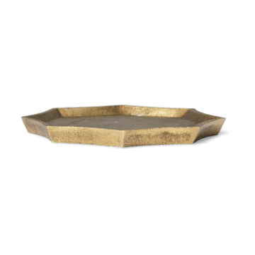 Otte decoratieplateau 9,5x9,5 cm - Brass finish - ferm LIVING