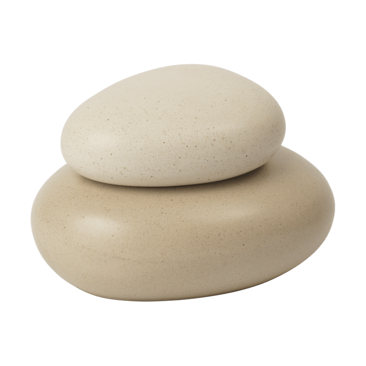 Pebble doosje medium - Sand/Cream - Ferm Living