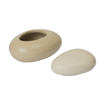 Pebble doosje medium - Sand/Cream - Ferm Living