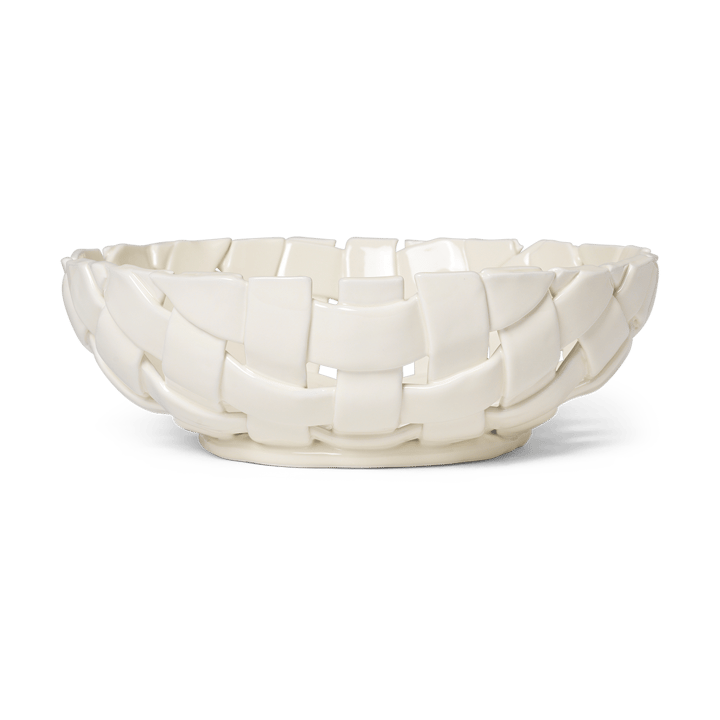 Plait kom Ø30 cm - Off white - Ferm LIVING