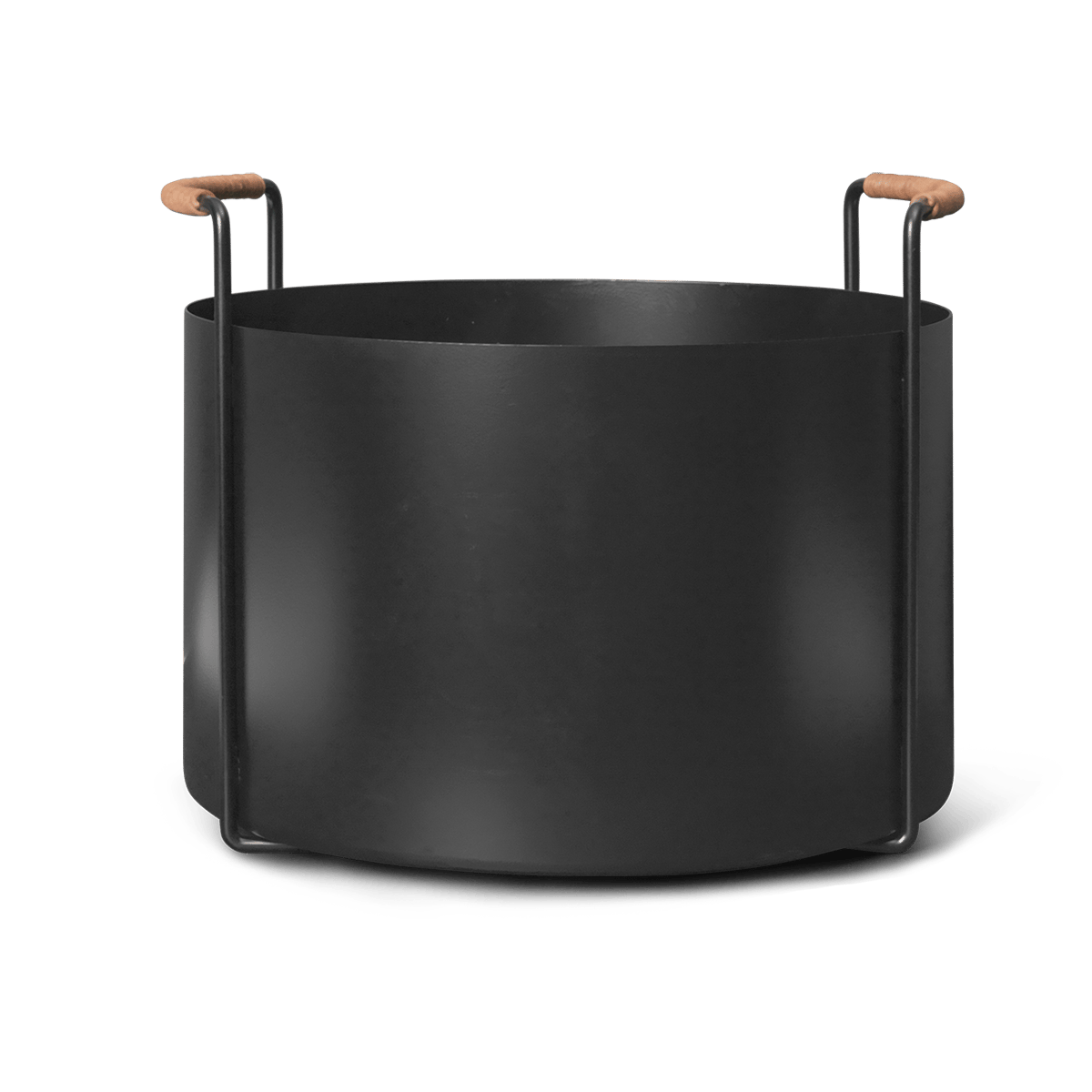 ferm LIVING Port houtmand Black