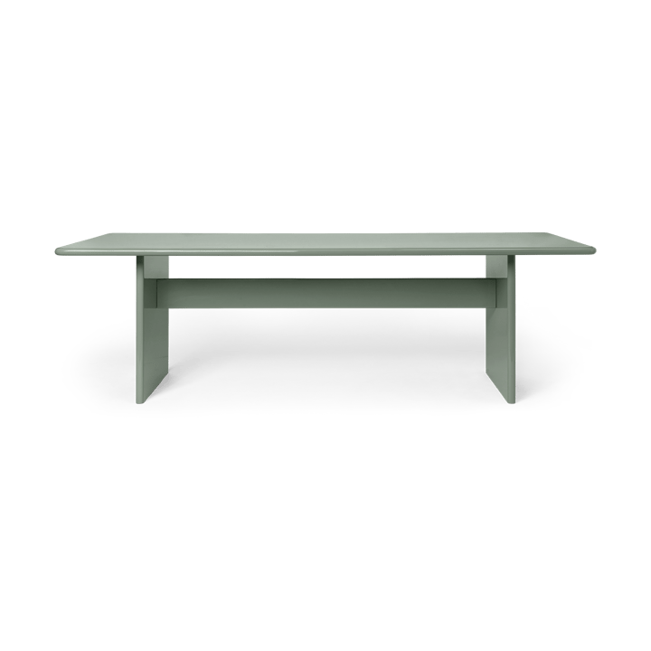 Rink eettafel large 240x90x74 cm - Tea green - ferm LIVING