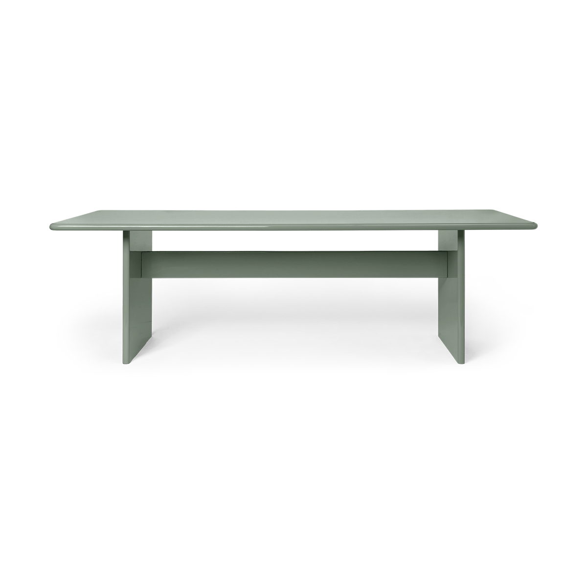 ferm LIVING Rink eettafel large 240x90x74 cm Tea green