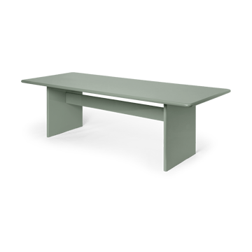 Rink eettafel large 240x90x74 cm - Tea green - ferm LIVING