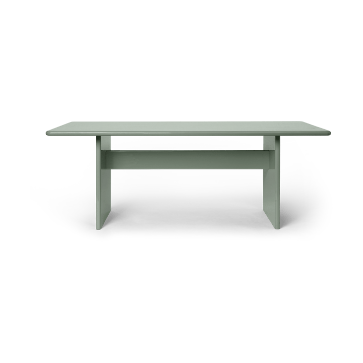 Rink eettafel small 200x90x74 cm - Tea green - ferm LIVING