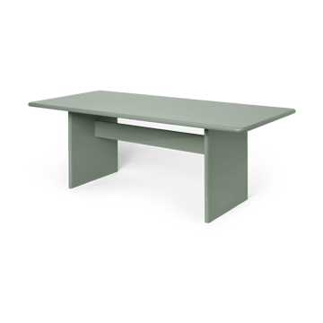 Rink eettafel small 200x90x74 cm - Tea green - ferm LIVING