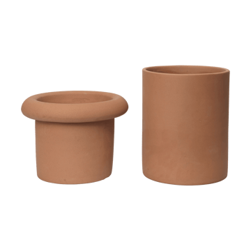 Rollo pot Ø31x36 cm - Terracotta - Ferm Living