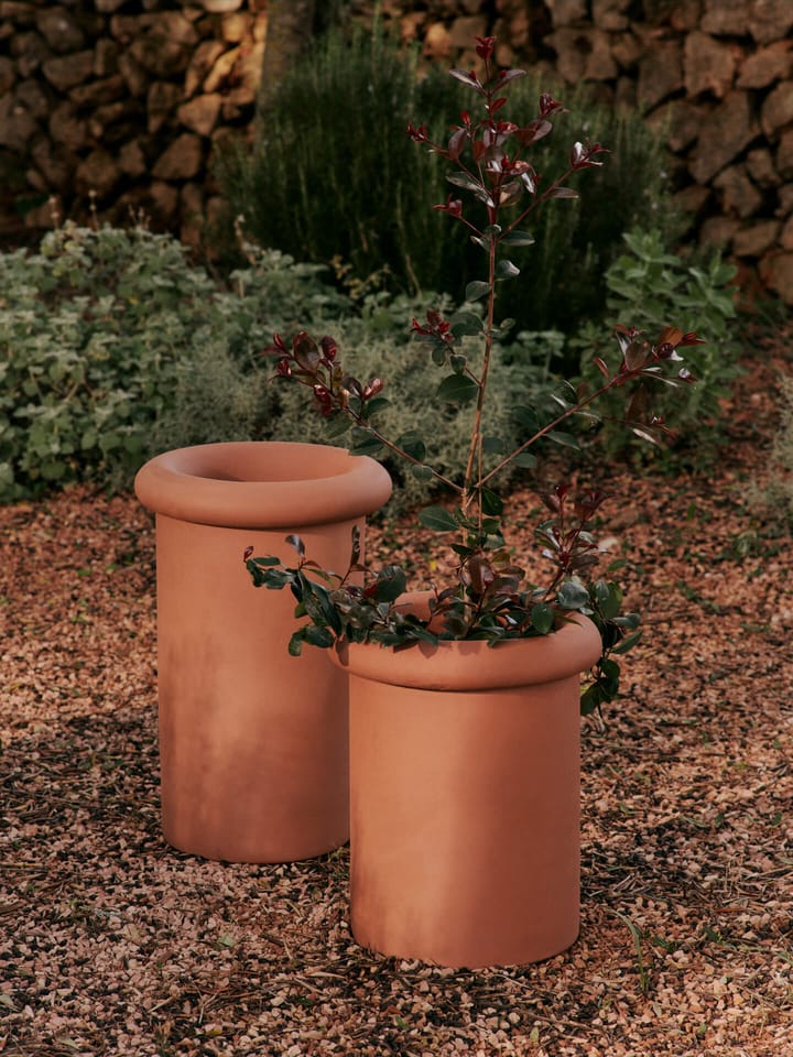 Rollo pot Ø31x36 cm, Terracotta Ferm Living