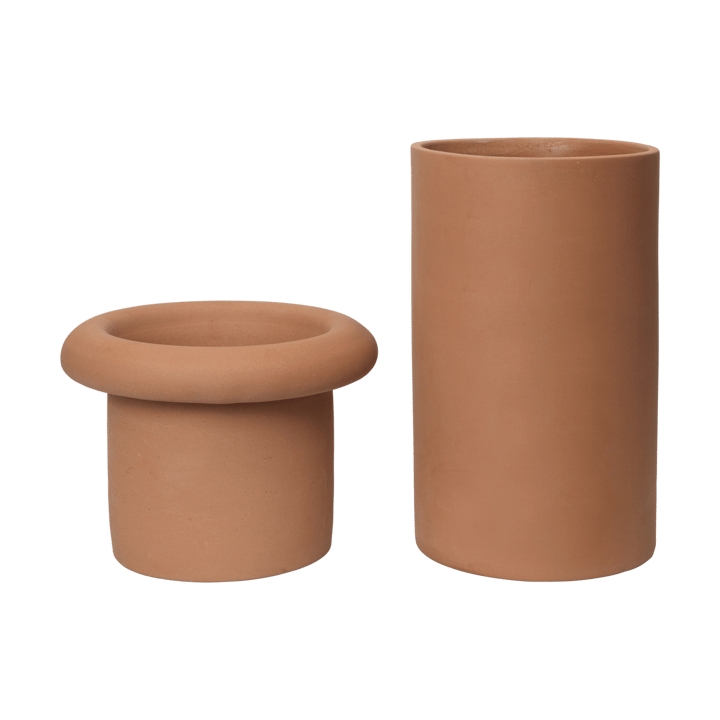 Rollo pot Ø31x46 cm, Terracotta Ferm Living