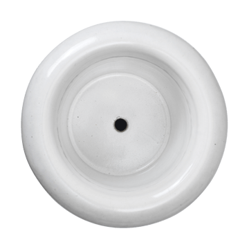 Rollo pot Ø31x46 cm - White - Ferm Living