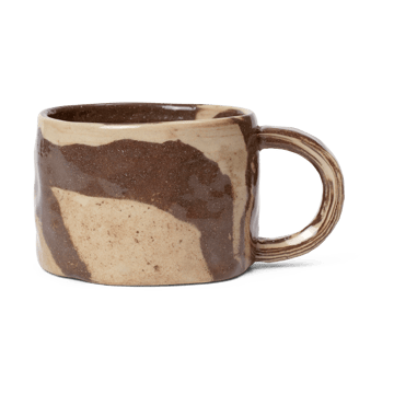 Ryu mok laag 20 cl - Sand-brown - ferm LIVING