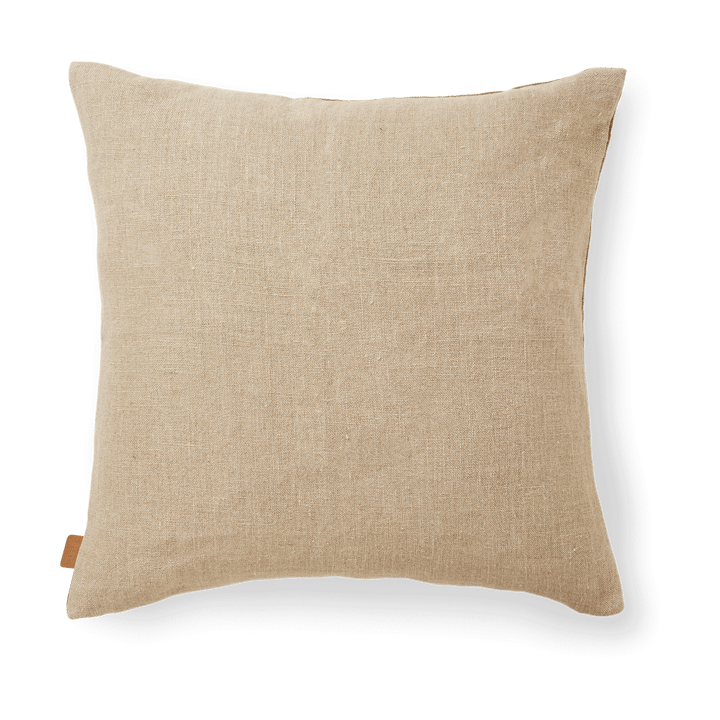 Senti kussenhoes 50x50 cm - Khaki - ferm LIVING