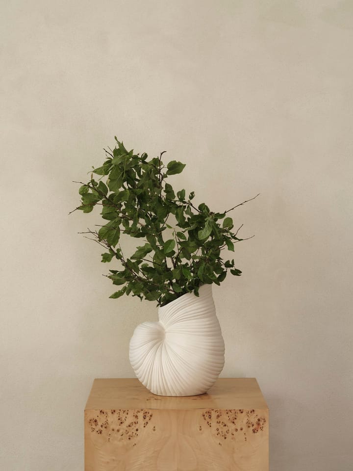 Shell vaas - Off white - ferm LIVING