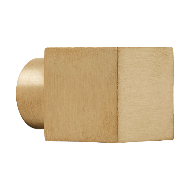 Square haak small - Brass - ferm LIVING