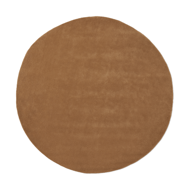 Stille getuft vloerkleed rond - Toffee, Ø240 cm - Ferm Living