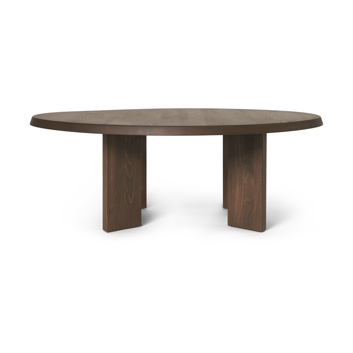 ferm LIVING Tarn salontafel 107,6x108,1 cm Dark stained beech