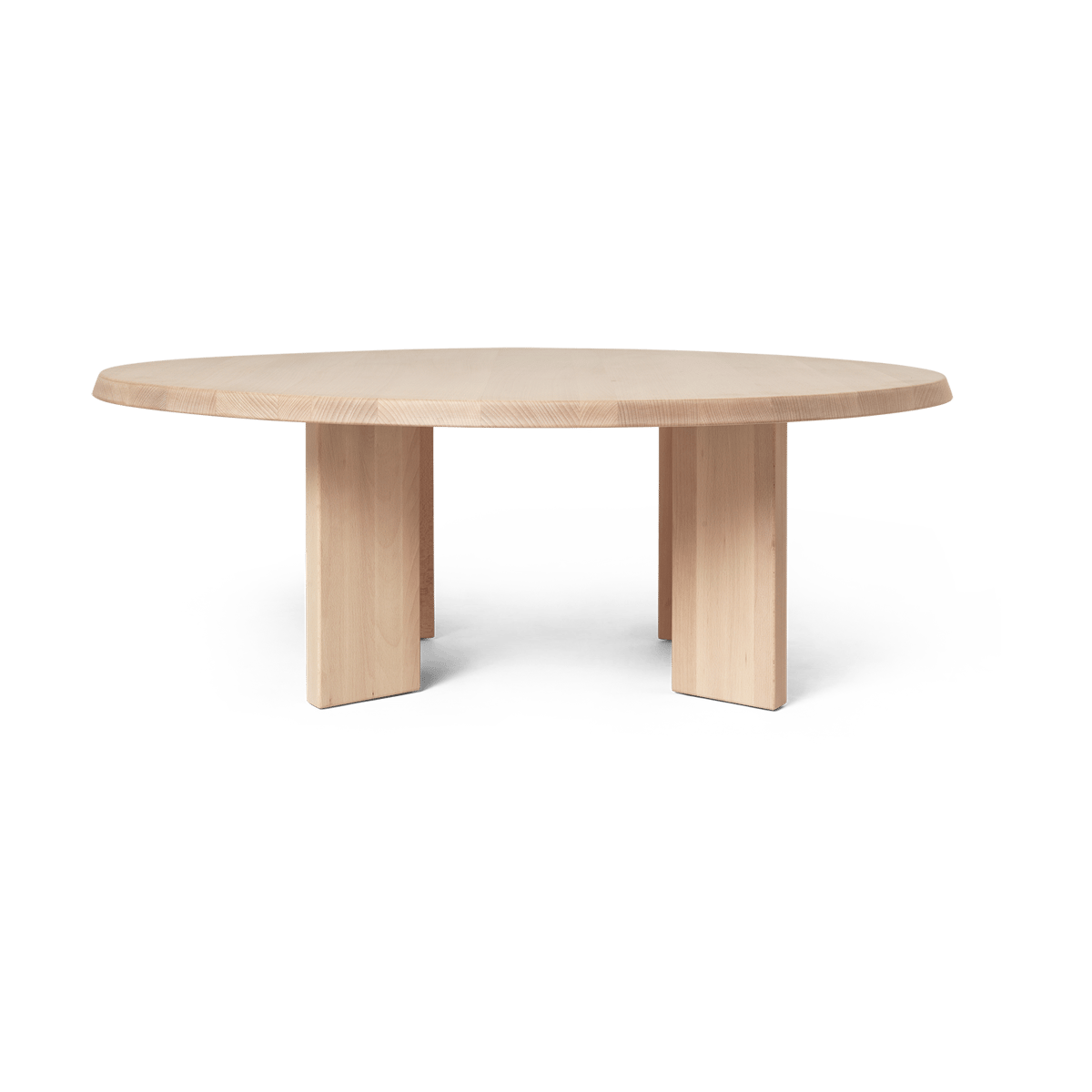 ferm LIVING Tarn salontafel 107,6x108,1 cm White oiled beech