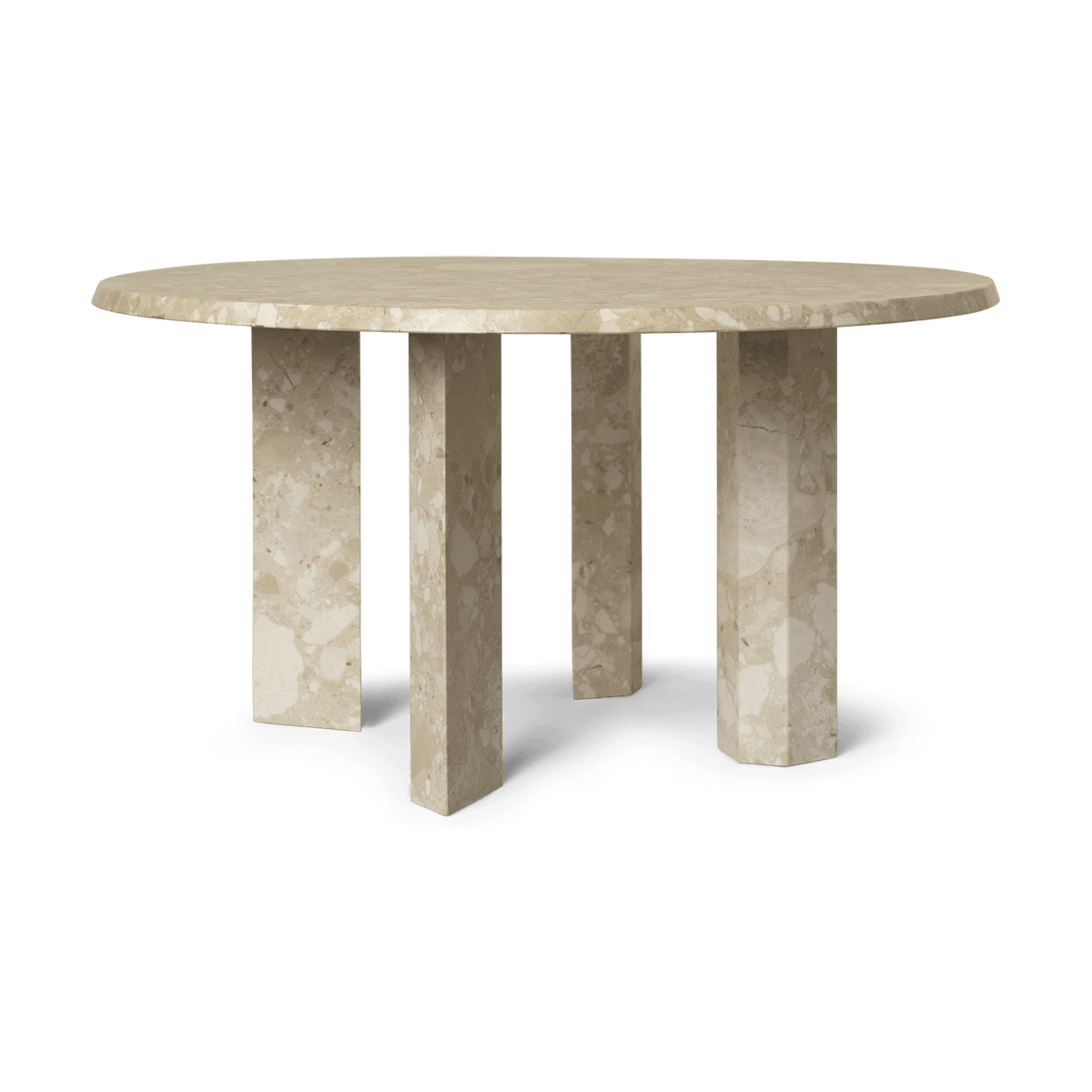 ferm LIVING Taula salontafel Ø67x35 cm Sand