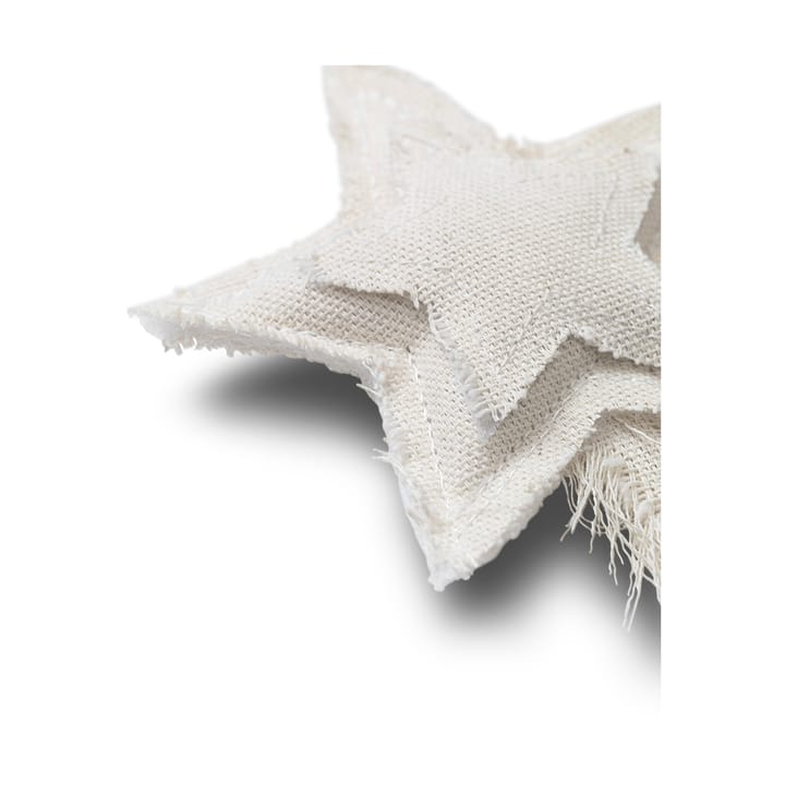 Vela Star Ornaments kerstboomhanger 4-delig - Natural - ferm LIVING