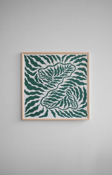 Green poster - 70x70 cm - Fine Little Day