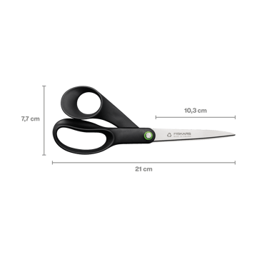 Functional Form universele schaar 21 cm - Zwart - Fiskars