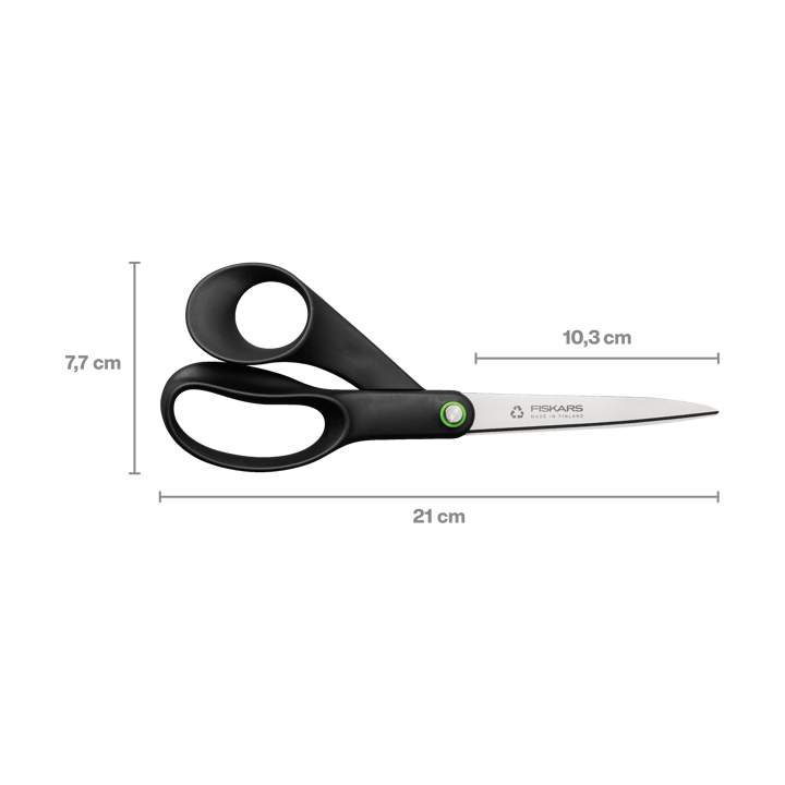 Functional Form universele schaar 21 cm, Zwart Fiskars